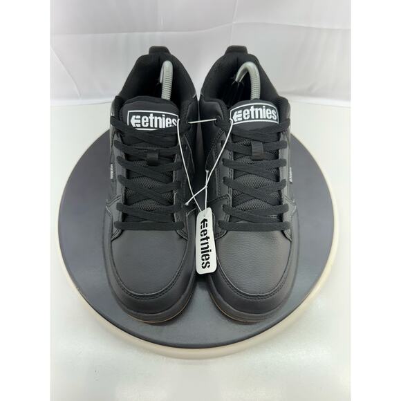 Etnies Frontside Skate Shoes Y2K Mens Size 9 Black White Sneakers Skateboard NEW